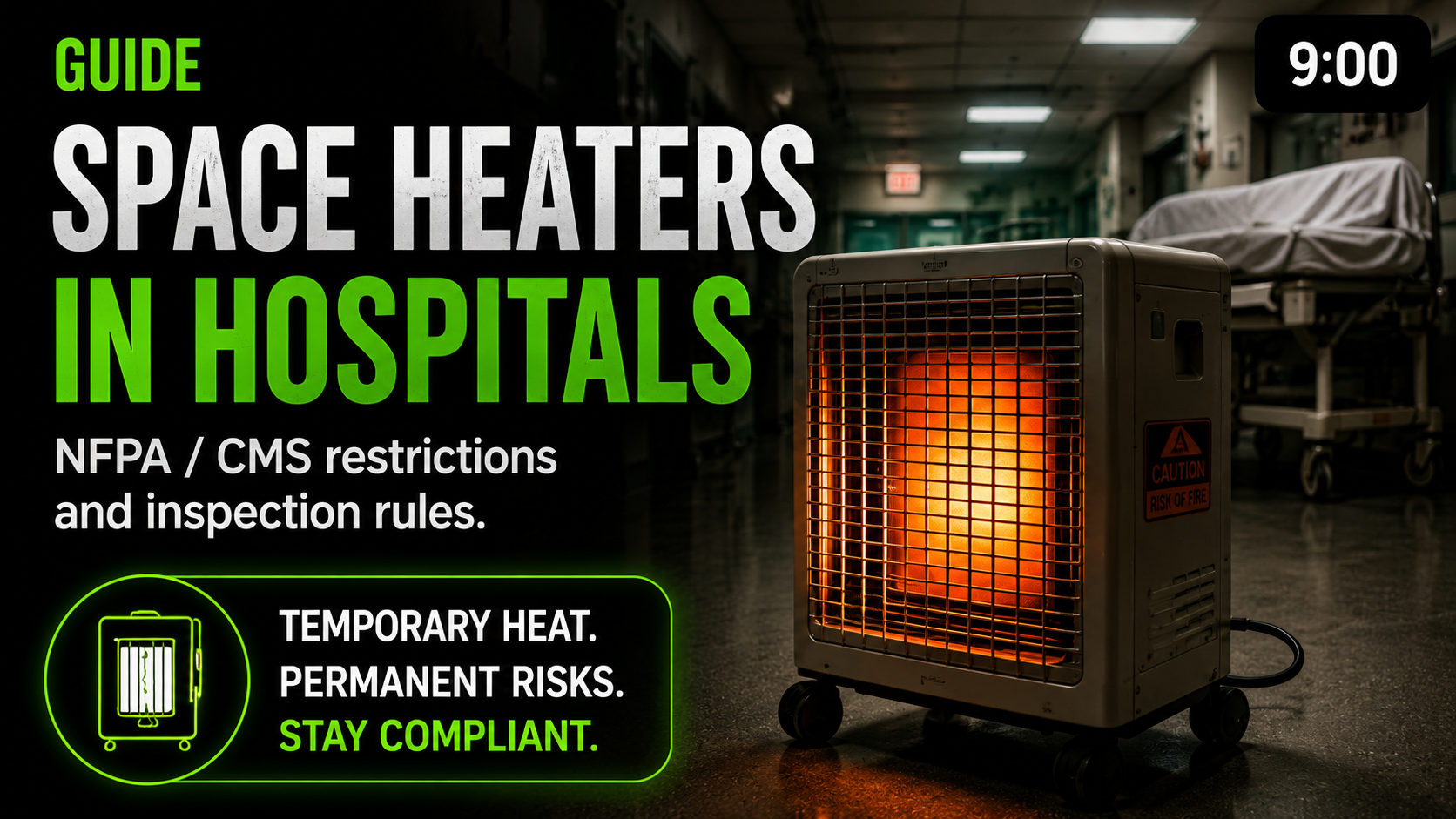 Space Heaters in Hospitals