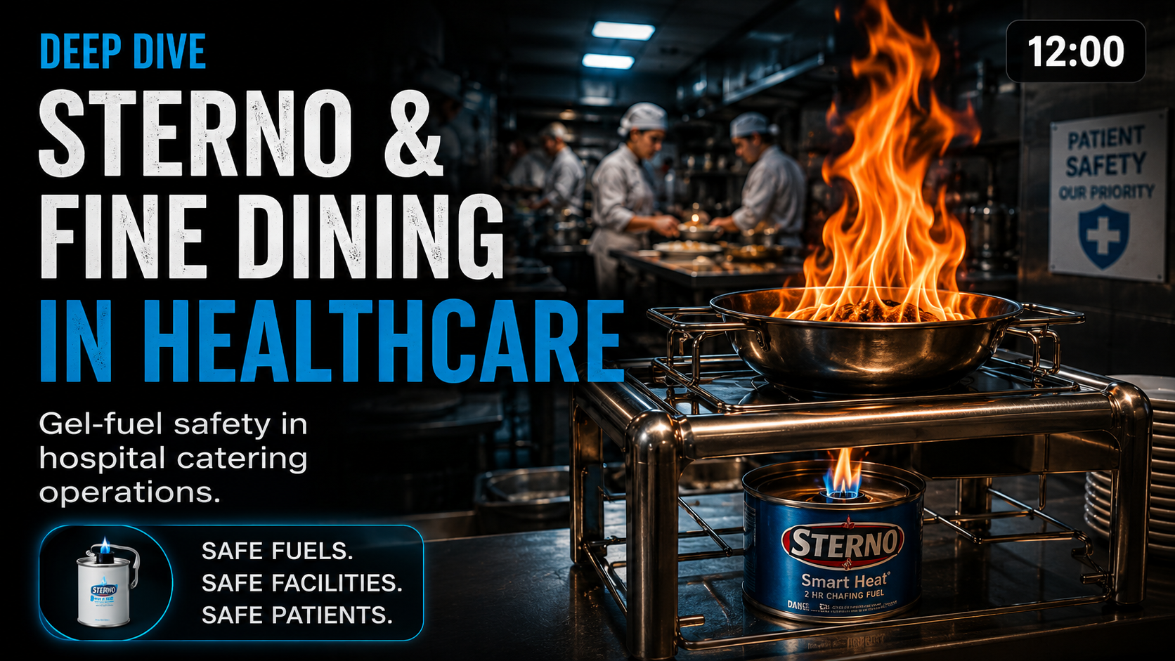 Sterno & Fine Dining in Healthcare