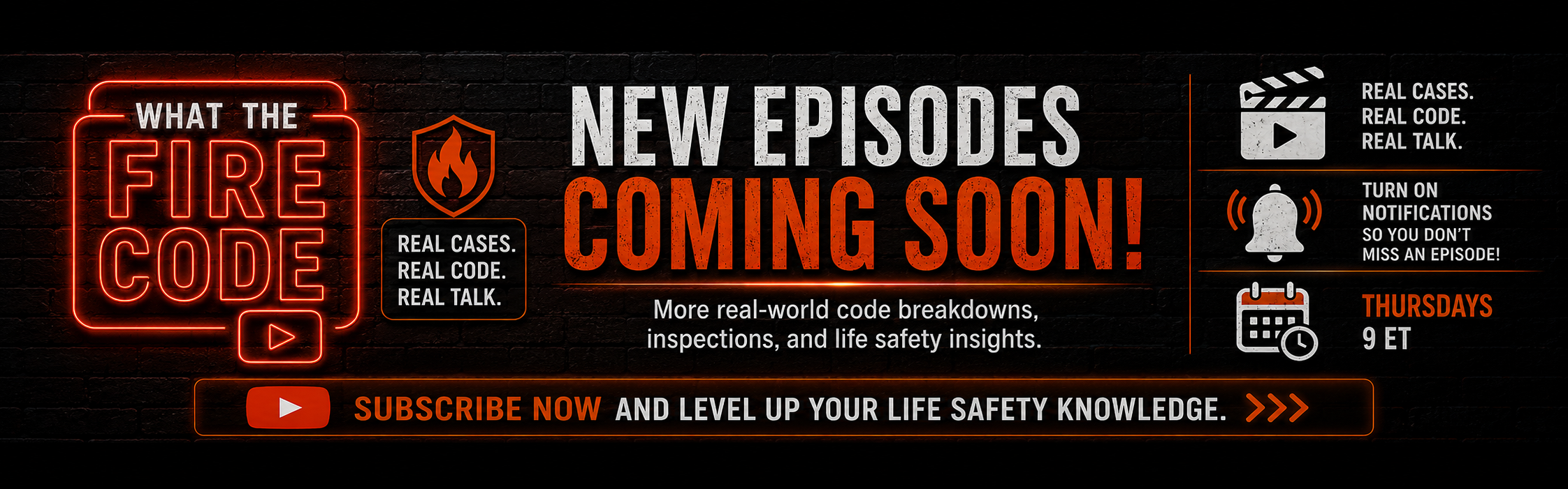 What The Fire Code — new episodes every Thursday at 9 ET. Subscribe on YouTube.